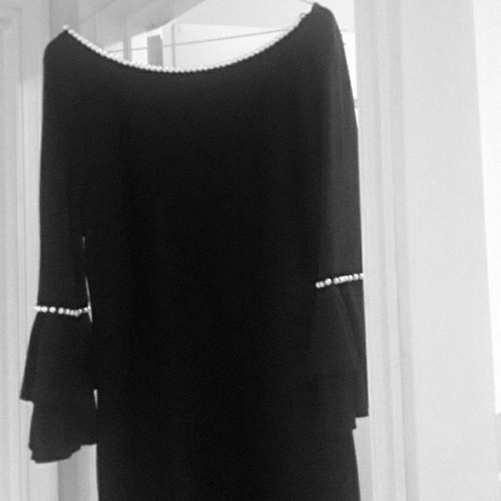 Black cocktail or church dress